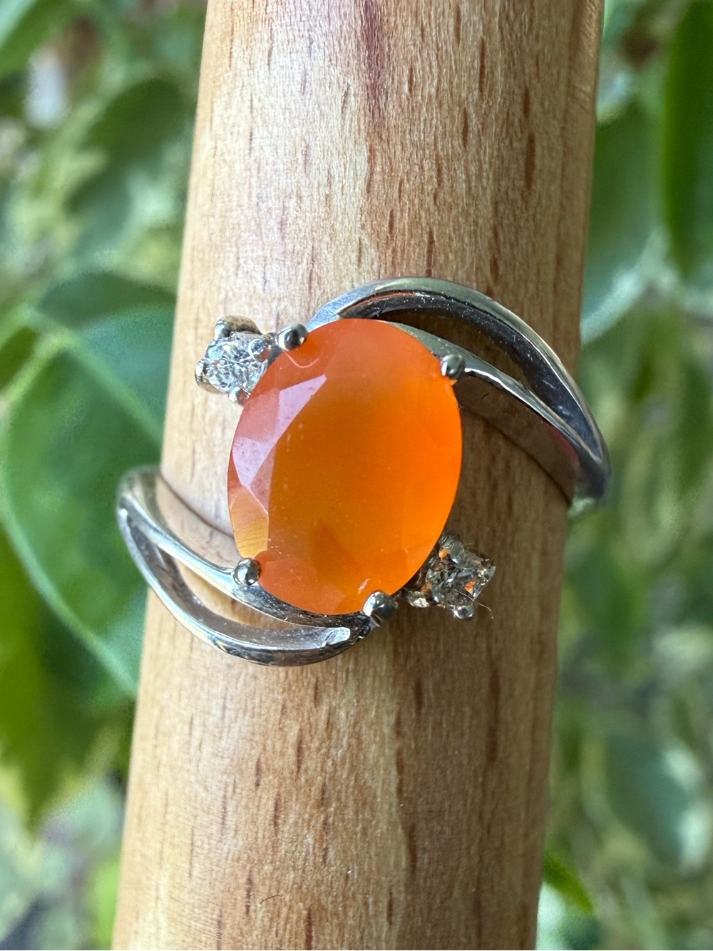 925 Carnelian Ring